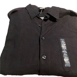 Old Navy size large shirt sleeved cotton button up shirt new with tags